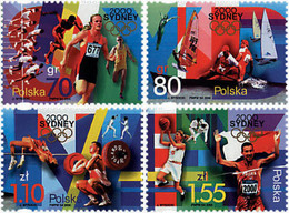 76719 MNH POLONIA 2000 27 JUEGOS OLIMPICOS VERANO SYDNEY 2000 - Weightlifting