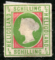 Heligoland,1875,1/2 Shilling,MLH *,as Scan - Héligoland