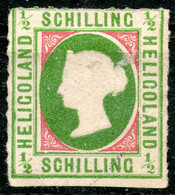 Heligoland,1875,1/2 Shilling,MLH *,as Scan - Heligoland