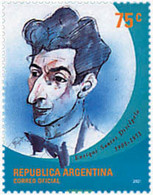 77983 MNH ARGENTINA 2001 CENTENARIO DEL NACIMIENTO DE ENRIQUE SANTOS DISCEPOLO - Usados