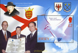 180086 MNH JERSEY 2005 BICENTENARIO DE LA BATALLA DE TRAFALGAR - Sir Winston Churchill