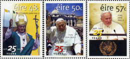 136158 MNH IRLANDA 2003 25 ANIVERSARIO DEL PONTIFICADO DEL PAPA JUAN PABLO II - Collections, Lots & Séries