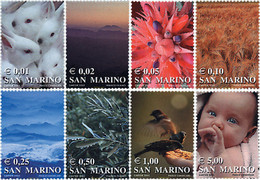 93188 MNH SAN MARINO 2002 LOS COLORES DE LA VIDA - Gebraucht