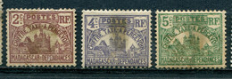 Madagascar 1908-24 - Taxe YT 8 - 9 Et 10 * - Timbres-taxe
