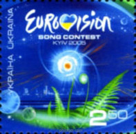 234419 MNH UCRANIA 2005 EUROVISION - Danza