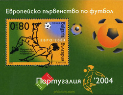173190 MNH BULGARIA 2004 CAMPEONATO EUROPEO DE FUTBOL - Ungebraucht
