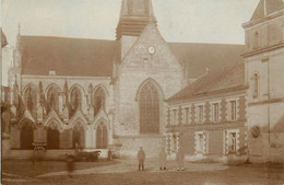 Liesse Notre Dame * Carte Photo * Place église Village Sous Occupation Allemande ! * WW1 Guerre 14/18 War - Andere & Zonder Classificatie