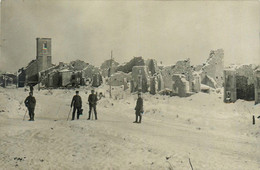 Herbeuville * Carte Photo * Le Village Sous Occupation Allemande ! * WW1 Guerre 14/18 War - Other & Unclassified