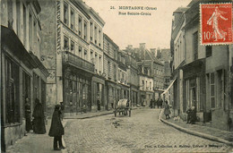 Mortagne * La Rue Ste Croix * Café * Commerces Magasins - Mortagne Au Perche