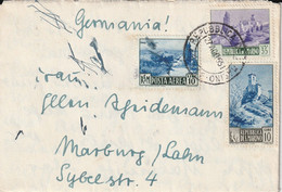 St Marin Lettre Pour L'Allemagne 1951 - Covers & Documents