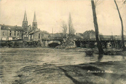 Mouzon A. Maas. * VOIR DOS ! Cachet Militaire - Autres & Non Classés