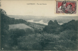 76 CANTELEU / Vue Sur Rouen / - Canteleu