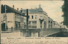 57 SARREBOURG / Faubourg De France / BELLE CARTE COULEUR - Sarrebourg