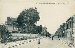 76 CAUDEBEC LES ELBEUF / Quartier Du Tivoli / CARTE ANIMEE - Caudebec-lès-Elbeuf