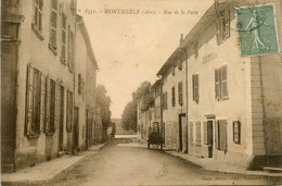 Montmerle * La Rue De La Poste * Hôtel - Non Classés