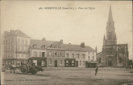 76 GODERVILLE / Place De L'Eglise / - Goderville