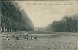 76 LE GRAND QUEVILLY /  Avenue Du Château De Montmorency / CARTE ANIMEE - Le Grand-quevilly