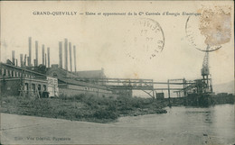 76 LE GRAND QUEVILLY / Usine Et Appontement De La Cie Centrale D'Energie Electrique / - Le Grand-quevilly