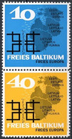 Pays Baltes - Baltischestaaten - Baltic States - Russie 1963 Y&T N°(1 à 2) - Michel N°(?) *** - Propagande - Se Tenant - Sonstige & Ohne Zuordnung