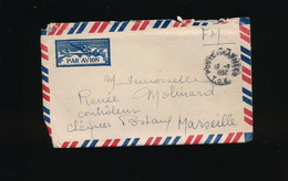 LETTRE FRANCHISE ARMÉE FRANÇAISE EN INDOCHINE - POSTE AUX ARMEES / TOE - 1952 SP56062 - Guerre D'Indochine / Viêt-Nam