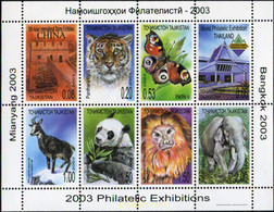238758 MNH TAYIKISTAN 2003 EXPOSICIONES FILATELICAS - Tajikistan