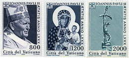 86498 MNH VATICANO 2000 80 ANIVERSARIO DEL PAPA JUAN PABLO II - Usados