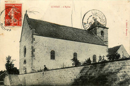 Luneau * Vue Sur L'église Du Village - Other & Unclassified