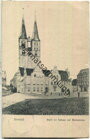 Stendal - Markt Mit Rathaus Und Marienkirche - Verlag Reinicke & Rubin Magdeburg 1905 - Stendal