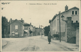 69 CALUIRE ET CUIRE / Place De La Bascule / CARTE ANIMEE - Caluire Et Cuire