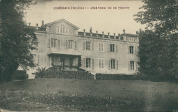 69 CHENAS / Château De La Hante / - Chenas