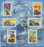 161637 MNH FRANCIA 2005 CENTENARIO DE LA MUERTE DE JULES VERNE - Ecrivains