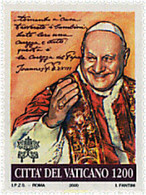 86500 MNH VATICANO 2000 BEATIFICACION DEL PAPA JUAN XXIII - Used Stamps