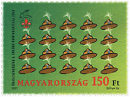 78215 MNH HUNGRIA 2001 4 CONFERENCIA EUROPEA DE ESCULTISMO - Gebruikt