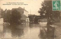 MONTBOZON Le Petit Pont Sur L'Ognon - Montbozon