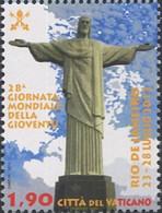 304124 MNH VATICANO 2013 XXVIII JORNADA MUNDIAL DE LA JUVENTUD - Oblitérés