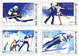 100111 MNH BIELORRUSIA 2002 19 JUEGOS OLIMPICOS INVIERNO. SALT LAKE CITY 2002 - Winter 2002: Salt Lake City