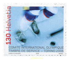 186626 MNH SUIZA. Comite Olímpico Internacional 2005 20 JUEGOS OLIMPICOS INVIERNO TURIN 2006 - Hiver 2006: Torino