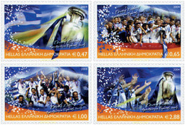 149671 MNH GRECIA 2004 EUROCOPA DE FUTBOL. PORTUGAL 2004 - Championnat D'Europe (UEFA)