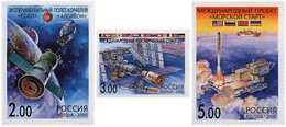 69988 MNH RUSIA 2000 COOPERACION ESPACIAL INTERNACIONAL - Oblitérés