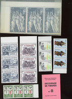 1995 Livraison, De Novembre. Tout Par 3 Ex. **. Faciale 470-FF = 70 Euros - Unused Stamps