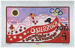 86981 MNH AUSTRIA 2002 19 JUEGOS OLIMPICOS INVIERNO. SALT LAKE CITY 2002 - Inverno2002: Salt Lake City