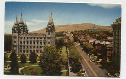 AK 093618 USA - Utah - Salt Lake City - North Main Street And Mormon Temple - Salt Lake City