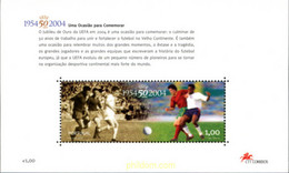 154433 MNH PORTUGAL 2004 50 ANIVERSARIO DE LA UEFA - Championnat D'Europe (UEFA)