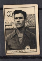 1950s YUGOSLAVIA,SERBIA,RED STAR BELGRADE,MRKUŠIC,VINTAGE FOOTBALL TRADING CARDS,CRVENA ZVEZDA,3 X 4 Cm - 1950-1959