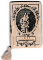 MINI CALENDRIER De 1911, Offert Par LA MAISON BOUCICAUT, AU BON MARCHE. Tranches Dorées. TBE. - Petit Format : 1901-20