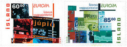 125914 MNH ISLANDIA 2003 EUROPA CEPT. ARTE DEL CARTEL - Colecciones & Series