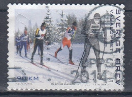 O Sweden 2014. Wasa Race. Michel 2973. Cancelled - Used Stamps