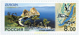 77103 MNH RUSIA 2001 EUROPA CEPT. EL AGUA, RIQUEZA NATURAL - Used Stamps