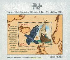 120495 MNH ISLANDIA 2003 NORDIA 2003. EXPOSICION FILATELICA INTERNACIONAL - Colecciones & Series