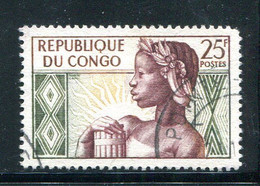 CONGO- Y&T N°135- Oblitéré - Used Stamps